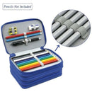 Estojo Escolar/Estojo Box/Estojo De Lápis De Quatro Camadas Com 72 Furos De Cor/Material Escolar/Papela