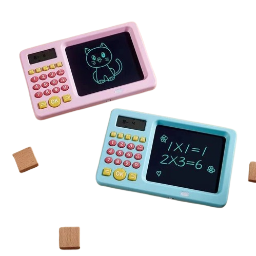 Tablet Calculadora Lousa Mágica 2 Em 1 Jogos De Aritmética De Aprendizagem Precoce -SS0901